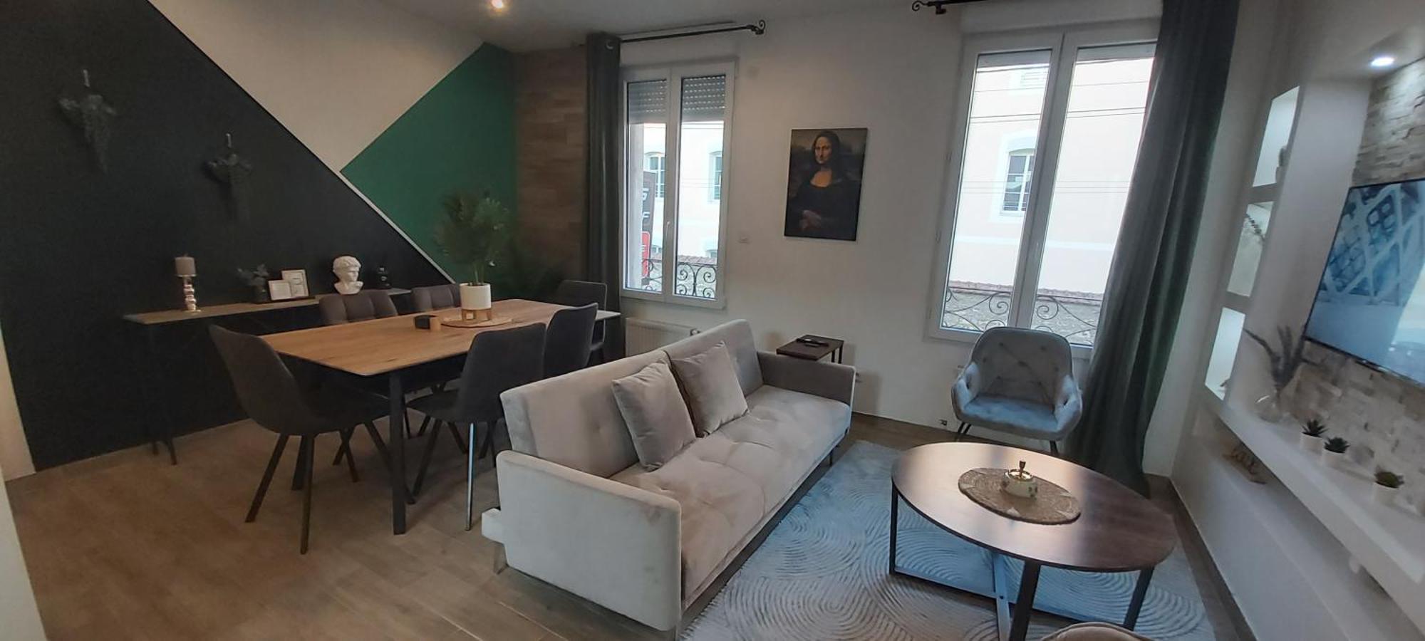 Les Suite Appartement A Chalon Sur Saone Habitación foto